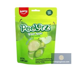   Amos Peelerz Green Apple zöldalma ízű hámozható gumicukor 65