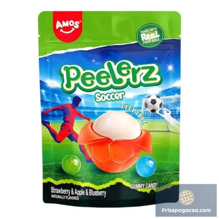 Amos Peelerz Soccer hámozható gumicukor 65g
