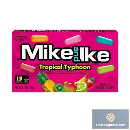 Mike and Ike Tropical Typhoon trópusi gyümölcs ízű cukorkák 120g