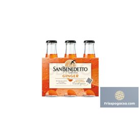   San Benedetto Bens Ginger Aperitiv 100 ml (0,1 L) üveges Szénsavas HORECA 6db.-os kis karton