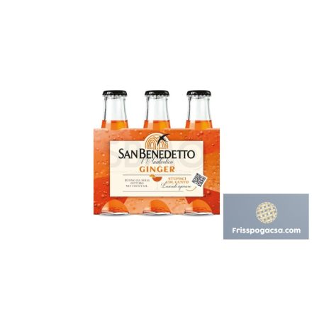 San Benedetto Bens Ginger Aperitiv 100 ml (0,1 L) üveges Szénsavas HORECA 6db.-os kis karton