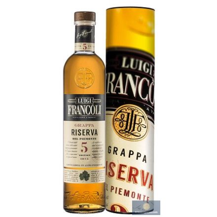 Francoli Gr. 5 Edition – Riserva del Piemonte 0,7l 41,5% dd.