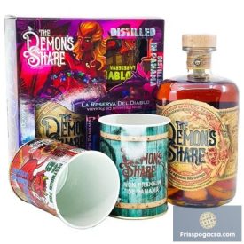 The Demons Share 6 Years Rum (DD+Pohár)