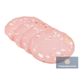 Mortadella pisztáciás szeletelt 500g