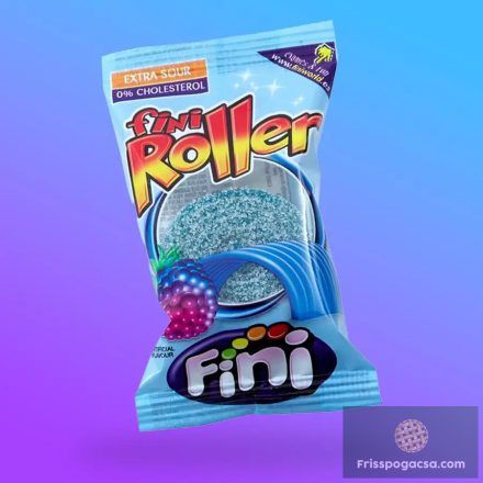 Fini Roller áfonyás savanyú gumicukor 20g