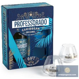 Professorado Caribbean Rum 38% pdd. + 2 pohár
