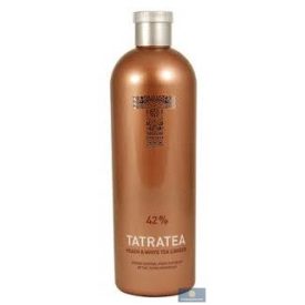   Tatratea "bronz" őszibarack és fehér tea likőr 42%