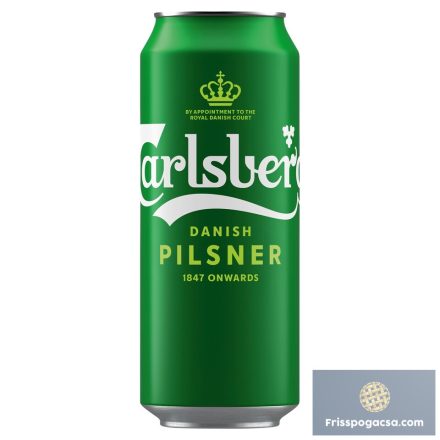 Carlsberg dobozos sör 0,5l DRS