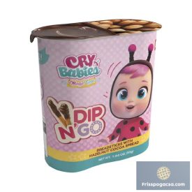   Dip N' Go Kakaós mogyorókrém és ropogós pálcikák 55g - Cry Babies Magic Tears