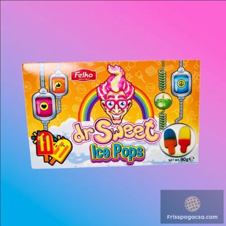Dr Sweet Ice Pops fagyi formájú gumicukor 90g