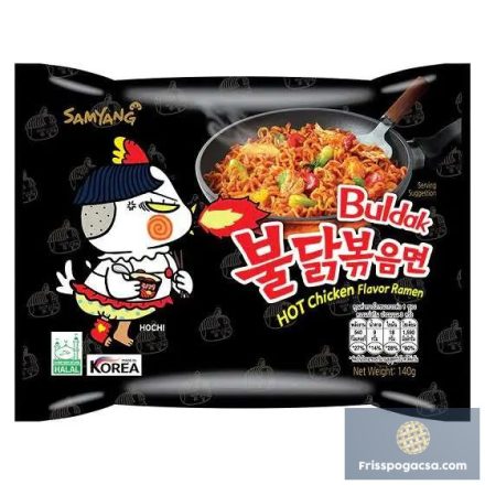 SamYang Buldak Original Hot Chicken csípős csirke ízesítésű instant ramen 140g