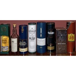 WHISKEY BOURBON, CANADIAN, CORN, WHISKEY IRISH, WHISKY SCOTCH BLENDED, MALT, WHISKY INTERNATIONAL ( JAPÁN, INDIA STB)